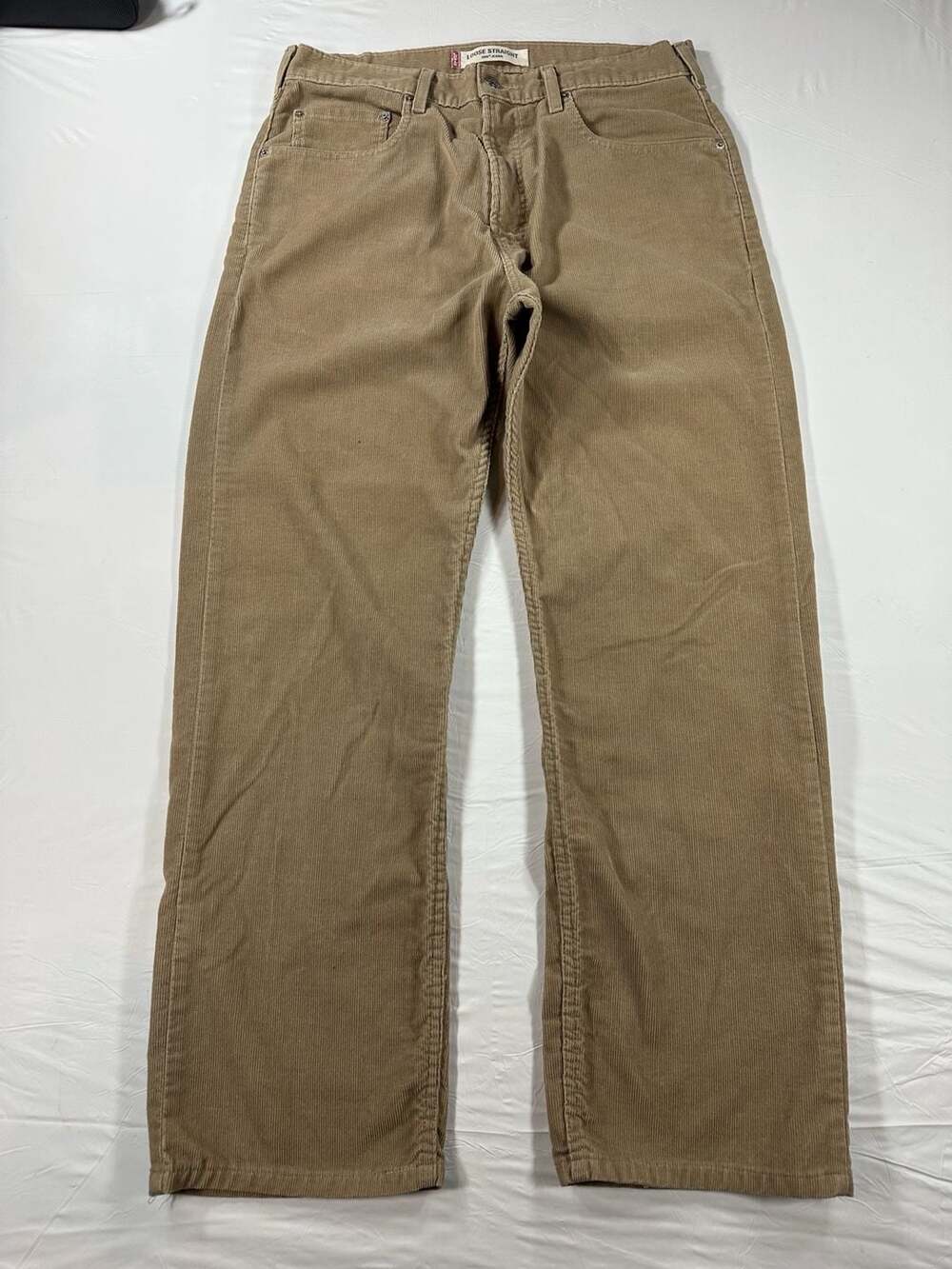 Vintage Levi’s 569 Y2K Loose Straight Corduroy Mens 34x32 Pants Skater Baggy